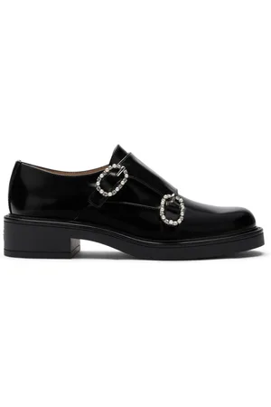 Stuart Weitzman Skor, Dam, 40 EU, Läder, Leighton Monk Strap