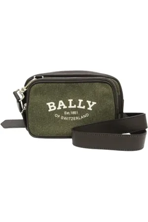 Bally Pre-owned, unisex, ONE Size, Pre-owned Canvas axelremsvskor