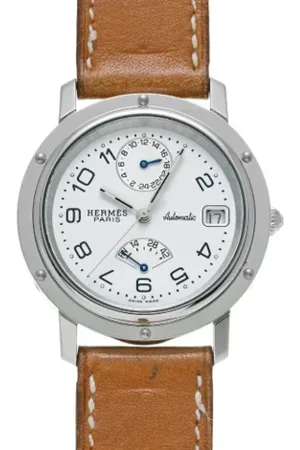 Hermès Pre-owned, Herr, ONE Size, Pre-owned Rostfritt stal klockor