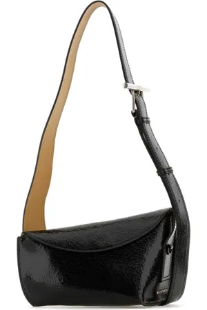 Alexander McQueen Väska, Herr, ONE Size, Läder, Svart läder Crossbody Slingväska