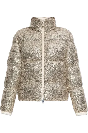 Moncler Jacka, Dam, M, Paljettklädd dunjacka Anternes