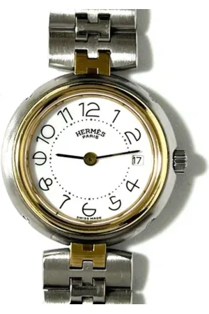 Hermès Pre-owned, Dam, ONE Size, Pre-owned Rostfritt stal klockor
