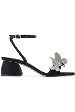SOPHIA WEBSTER Skor, Dam, 38 EU, Svarta Sandaler Saw24036