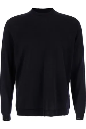 LOW BRAND Stickade tröjor & koftor, Herr, L, Dubbel Crewneck Jumper Sweaters
