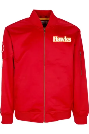 Mitchell & Ness Jacka, Herr, L, Bomull, NBA Lätt Satin Bomberjacka