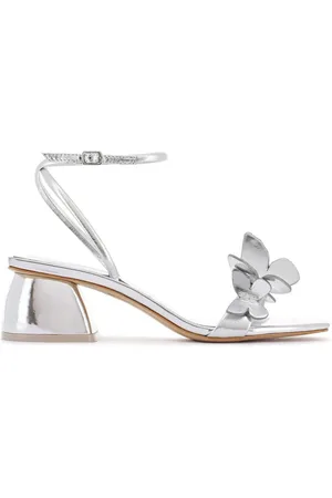 SOPHIA WEBSTER Skor, Dam, 38 EU, Silver Sandaler för Kvinnor