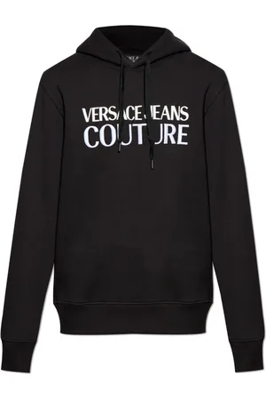 VERSACE Sweatshirts & Hoodies, Herr, XL, Bomull, Hoodie