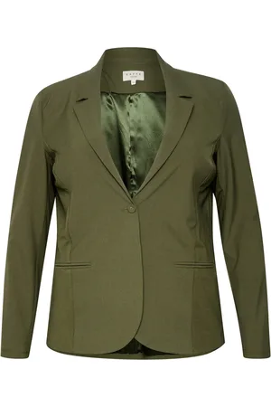 Kaffe Jacka, Dam, 4Xl, Klassisk Blazer Jacka Grape Leaf