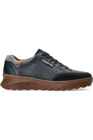Mephisto Skor, Herr, 42 EU, Läder, Blå snörsko för män