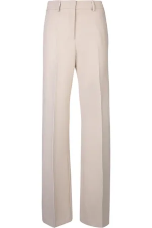 BLANCA Byxor, Dam, L, Polyester, Vita Skräddade Byxor Elegant Stil