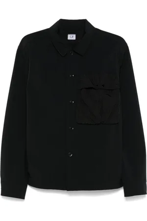 C.P. Company Jacka, Herr, XL, Spandex, GD Shell Skjorta Svart Långärmad