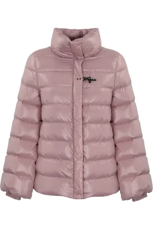 FAY Jacka, Dam, L, Nylon, Quiltad Rosa Pufferjacka