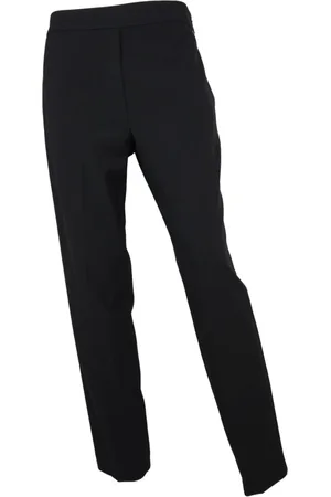 Kaos Byxor, Dam, L, Polyester, Rak Ben Elastisk Midja Byxor Svart