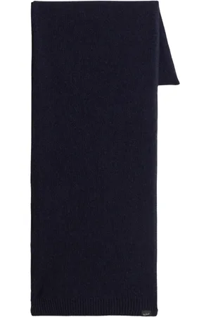 Woolrich Accessoarer, Herr, ONE Size, Merinoull Ribbstickad Halsduk