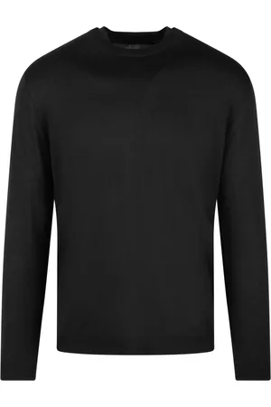LOW BRAND Stickade tröjor & koftor, Herr, M, Merinoull Crew Neck Sweater