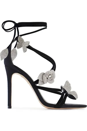 SOPHIA WEBSTER Skor, Dam, 37 EU, Svart Kristall Sandaler