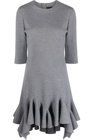 Givenchy Klänning, Dam, S, Ruffled Hem Midi Klänning