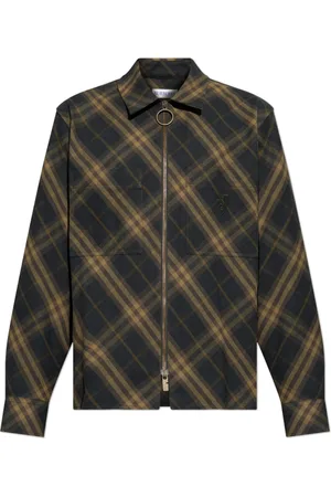 Burberry Skjorta, Herr, M, Bomull, Rutig Skjorta