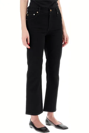 Tory Burch Jeans, Dam, W28, Bomull, Flared Kick Jeans