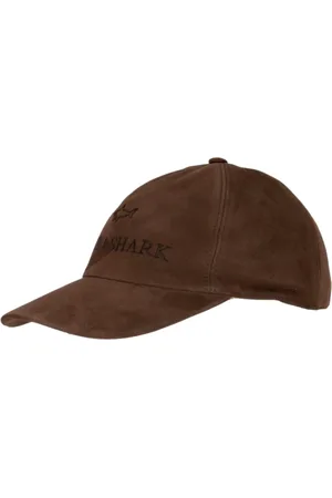Paul & Shark Accessoarer, Herr, M, Läder, Brun Aqualeather Baseballkeps