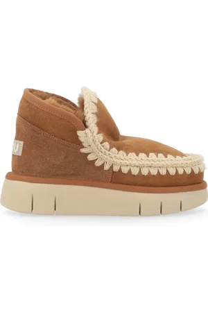 Mou Skor, Dam, 37 EU, Bounce Sneaker i Cognac