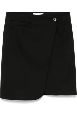 COPERNI Kjol, Dam, M, Polyester, Svart Omlottkjol