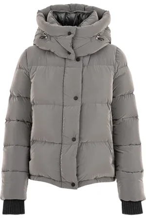 MOORER Jacka, Dam, XS, Sammetstextur Huva Jacka