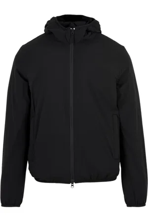 Aspesi Sweatshirts & Hoodies, Herr, S, Framre Dragkedja Dubbel Ficka Innerficka Kappa