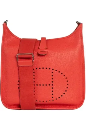 Hermès Pre-owned, Dam, ONE Size, Mocka, Pre-owned Laeder axelremsvskor