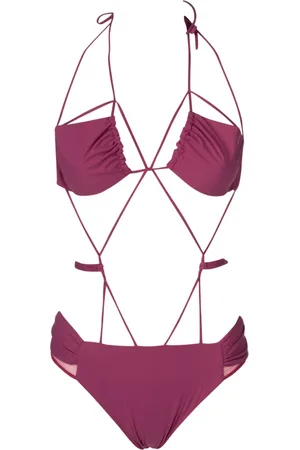 Nensi Dojaka Badkläder, Dam, S, Peonia Gathered Bra Swimsuit