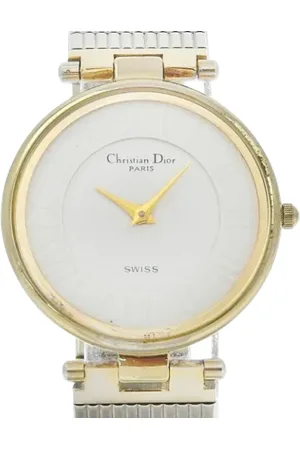 Dior Pre-owned, Dam, ONE Size, Pre-owned Rostfritt stal klockor