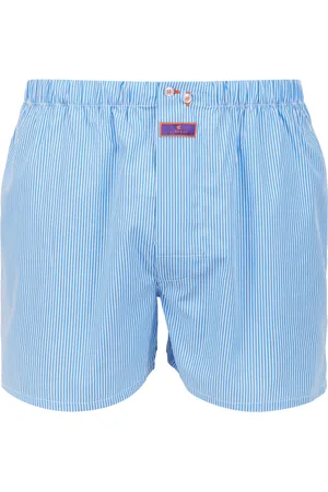 Gallo Underkläder, Herr, L, Bomull, Mäns klassiska ljusblå bomullsboxershorts