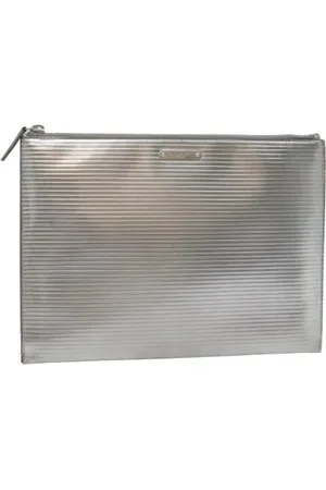 Saint Laurent Pre-owned, Dam, ONE Size, Pre-owned Canvas kuvertvskor