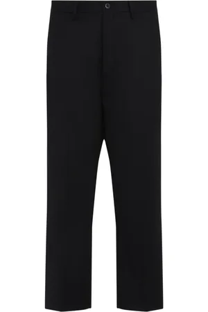 JUNYA WATANABE Byxor, Herr, L, Svarta Slim Fit Byxor