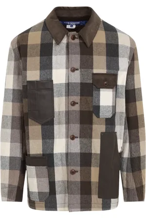 JUNYA WATANABE Jacka, Herr, S, Bomull, Brun Beige Jacka