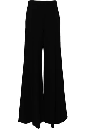 Giambattista Valli Byxor, Dam, S, Svarta Crepe Byxor