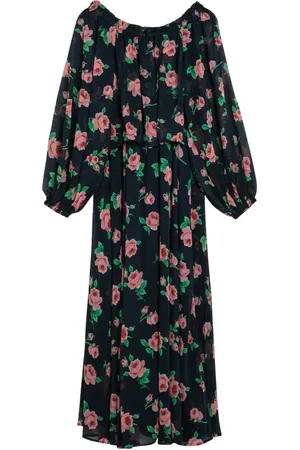 ROTATE Klänning, Dam, S, Polyester, Lång Damklänning Elegant Stil