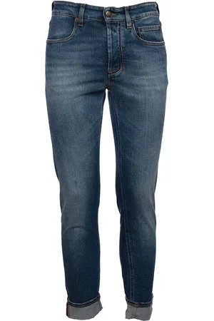 Siviglia Jeans, Herr, W33, Bomull, Bomull Marotta Byxor med 5 Fickor