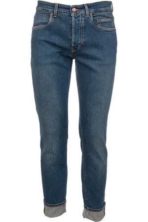Siviglia Jeans, Herr, W32, Bomull, Bomull Marotta Byxor 5 Fickor Reguljär Passform