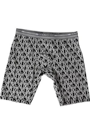 Dolce & Gabbana Underkläder, Herr, S, Läder, Svarta Boxerbriefs Underkläder