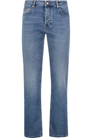 RE-HASH Jeans, Dam, W29, Bomull, Stilren damväska med 5 fickor