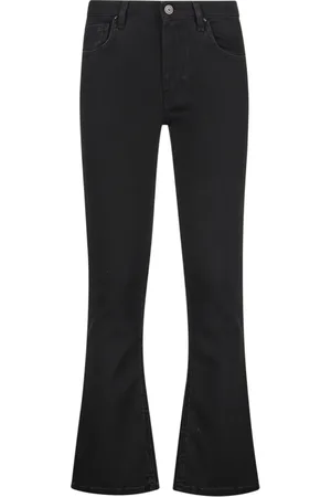 RE-HASH Jeans, Dam, W25, Bomull, Stilren damväska med 5 fickor