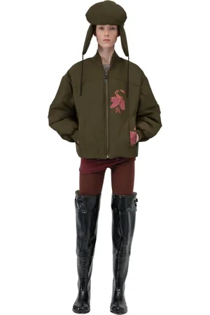 BACON Jacka, Dam, S, Bomull, W Bomber och Ron Hat Flower