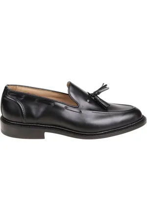 TRICKERS Skor, Herr, 44 EU, Mocka, Svart Kalv Mockasin Sko Elegant Komfort