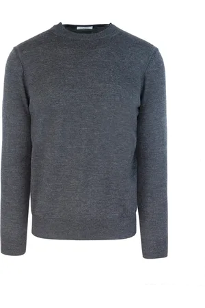 Paolo Pecora Sweatshirts & Hoodies, Herr, L, Regular Fit Crew Neck Sweater