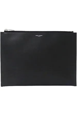 Saint Laurent Pre-owned, Dam, ONE Size, Pre-owned Laeder kuvertvskor