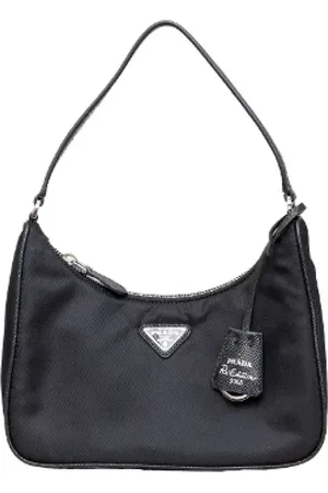 Prada Pre-owned, Dam, ONE Size, Nylon, Pre-owned Laeder prada-vskor