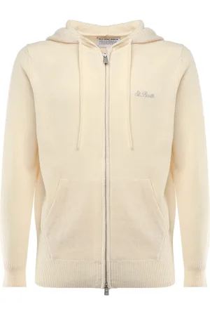 MC2 SAINT BARTH Sweatshirts & Hoodies, Herr, S, Bomull, Bomullssweatshirt med dragkedja och dragsko