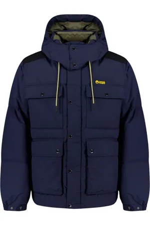 Ciesse Jacka, Herr, XS, Bomull, Alaska - Unisex Dunjacka I Blått 4 Fickor MED Avtagbar Huva 100%
