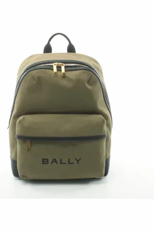 Bally Pre-owned, Herr, ONE Size, Pre-owned Canvas ryggsckar
